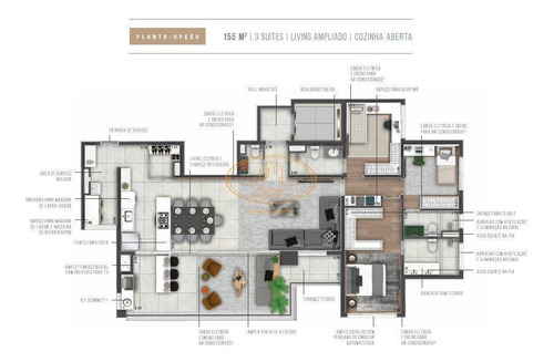 Apartamento Com 4 Dormitório(s) Localizado(a) No Bairro Vila Mariana Em São Paulo / São Paulo - 5761:910879