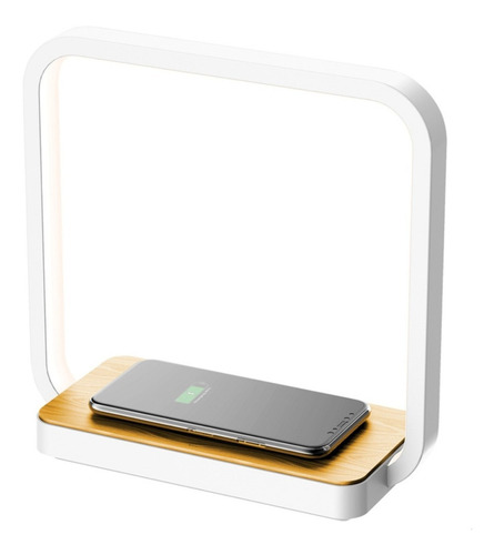 Lámpara Led Con Carga Inalámbrica Wireless Charging