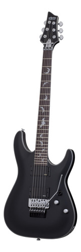 Schecter Damien Platinum 6 Floyd Rose Saten Negro