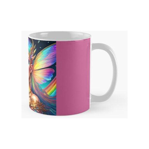 Taza Elegante Hada Princesa Guerrera Calidad Premium