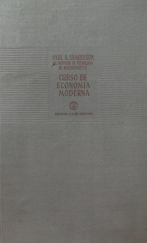 Curso De Economía Moderna - Paul A. Samuelson