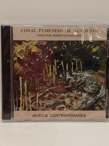 Coral Femenino De San Justo Musica Contemporánea Cd Nuevo