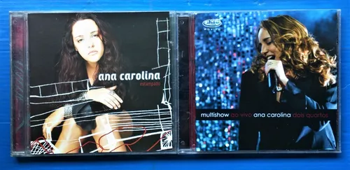 comprar Cd Ana Carolina - Estampado + Multishow Ao Vivo = São 2 Cds 