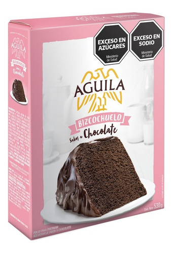 Bizcochuelo De Chocolate Aguila X540gr