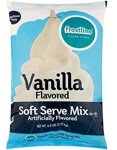 Línea De Congelamiento Vainilla Soft Serve Ice Cream Mix, 6 