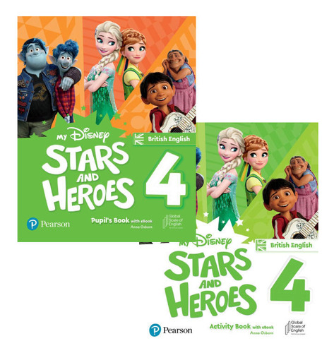 My Disney Stars And Heroes 4 / Pupils's Book + Activity Book