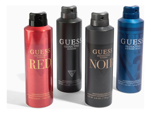 Spray corporal Guess Guess Seductive Homme Blue para hombre, 177 ml