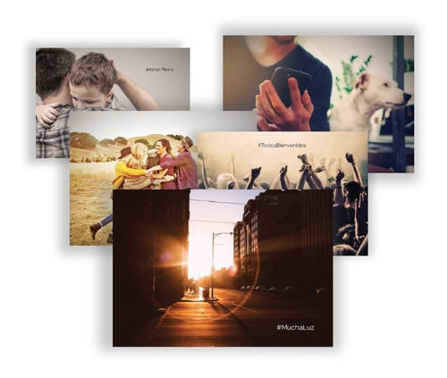 Imagen 2 de 3 de Folletos Para Evangelizar Hashtag- Pack X 1.000 Tratados