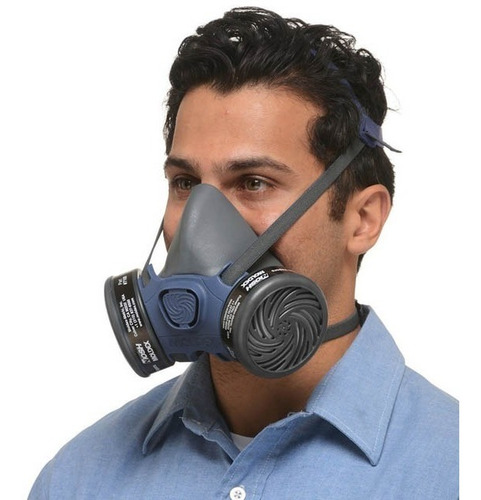 Imagen 4 de 6 de Mascarilla Media Cara Moldex 7001 + Cartuchos Vapores Org.