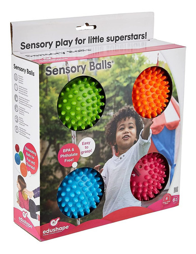 Edushape Bolas Sensoriales Pequeñas