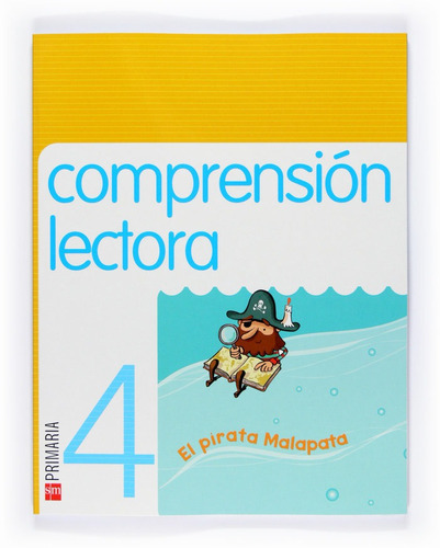 Comprensiãâ³n Lectora: El Pirata Malapata. 4 Primaria, De González Parra, Mª Rosario. Editorial Ediciones Sm, Tapa Blanda En Español