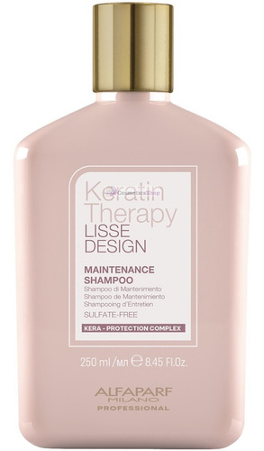 Shampoo Para Alisados Alfaparf Keratin Therapy