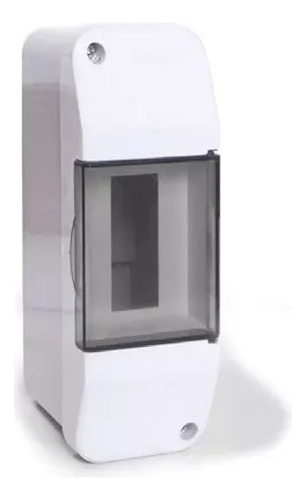 Caja Para Termica Pvc Exterior 02 Bocas Con Puerta(t205)- Ta