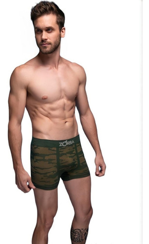 Boxer Camuflado Economico Pack X3