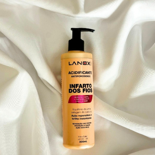 Acidificante Antiporosidade Infarto Dos Fios Lanox Pro 300ml
