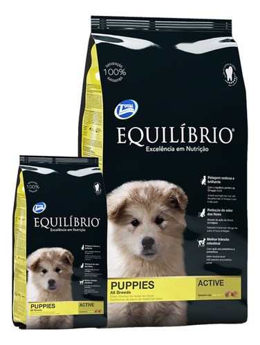 Comida Perro Cachorro Equilibrio 18 Kg + Envío Gratis!