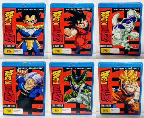 Dragon Ball, Db Z, Db Gt, Db Super Set Bluray Full Hd 1080p