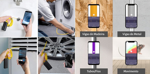 Depstech Boroscópio Endoscópio Sem Fio + Walabot Diy2 Wi-fi