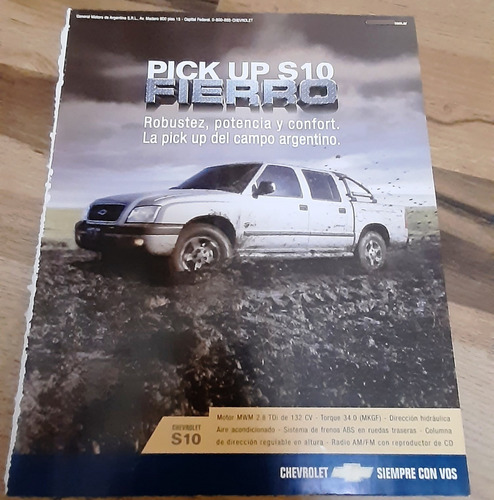 Publicidad Chevrolet S10