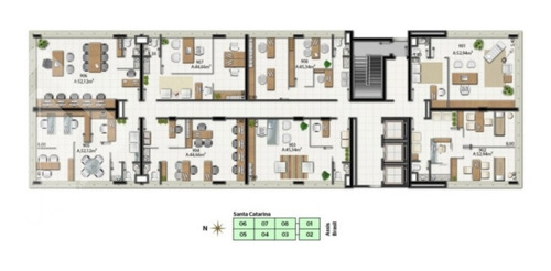 Imagem 6 de 6 de Sala/conjunto - Santa Maria Goretti - Ref: 203901 - V-203901