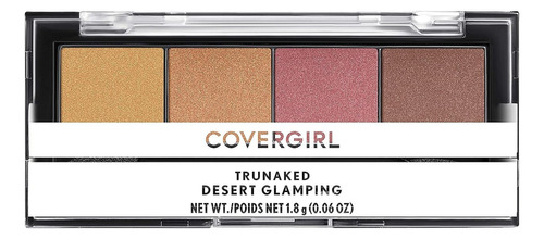 Sombras De Ojos Covergirl Trunaked Eyeshadow Quad Palettes Color de la sombra Desert glamping
