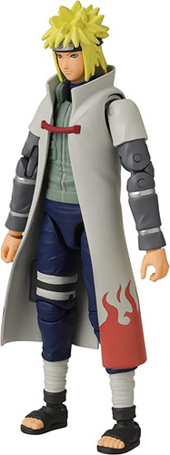 Naruto Figura Namikaze Minato Con Accesorios Anime 16 Cms