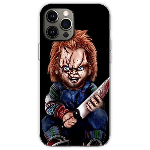 Funda Para iPhone 11 Pro Max Halloween Chucky Classic Horror