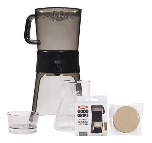 Oxo Good Grips - Cafetera Fría (32 Onzas) Con 50 Filtros D.