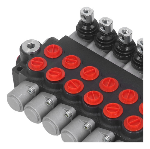 Válvula De Control Del Cargador De Tractor Hidráulico, 6 Bob