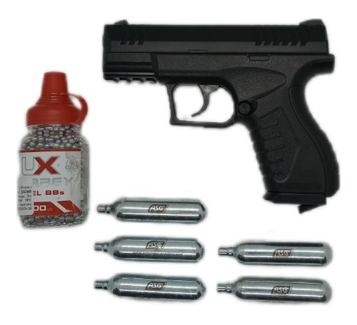 Pistola Umarex Xbg, 5 Co2 + 1500 Postas. Tiro Al Blanco.