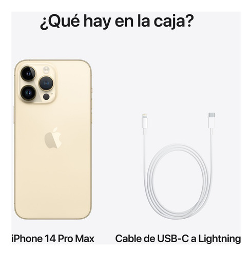 Apple iPhone 14 Pro Max (256 GB) - Color oro - Excelente (Reacondicionado)