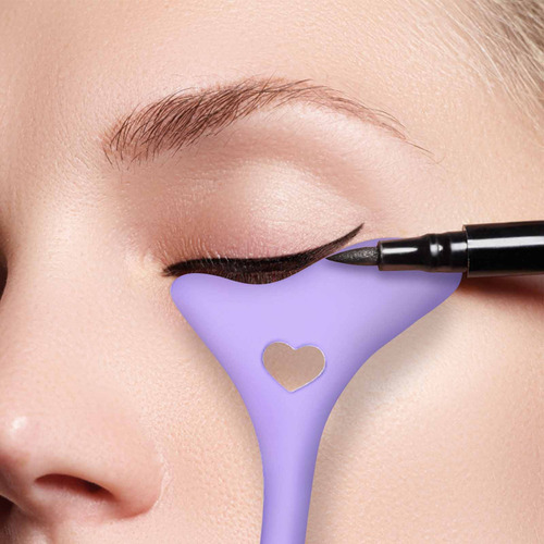 Delineador De Ojos De Silicona Y Lápiz Labial X For Facilit
