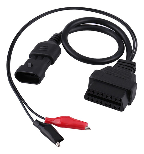 A) 3 Pin To 16 Pin Obd2 Adapter Connector Diagnostic Cable