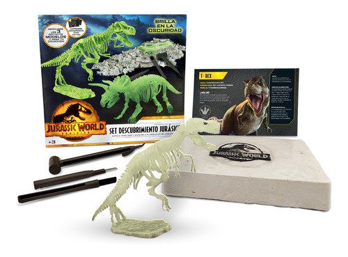 Set Descubrimiento Jurasico Jurassic World Fosil 