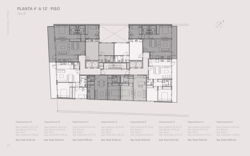 Imagen 16 de 21 de Casa Crespo Av Corrientes Al 5400 238 M2 4 Dormitorios Mas Dependencia Amenities Entrega 2021
