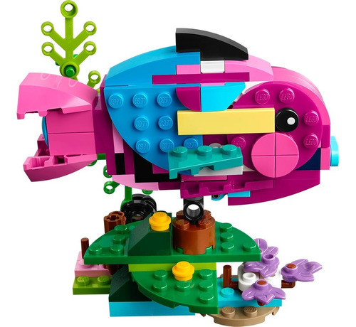 Lego Creator (31144) Loro Rosa Exótico Cantidad D Piezas 253 253 Loro Rosa