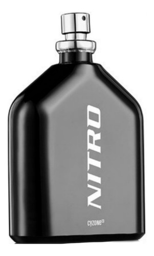Perfume Nitro Negra Cyzone Original. - mL a $345