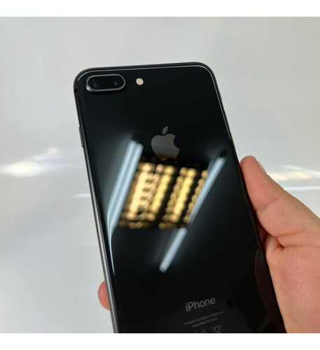 Imagen 2 de 10 de iPhone 8 Plus 64gb Space Gray Cargador Cable Funda Glass
