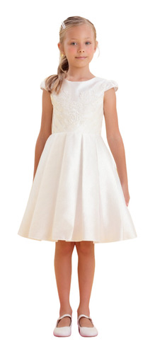 Vestido De Festa Branco Petit Cherie Celebration 21454