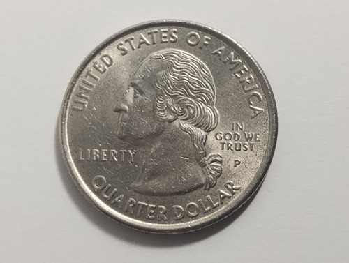 Moeda Quarter Dollar 1999 Geórgia Eua Mbc (Usado)
