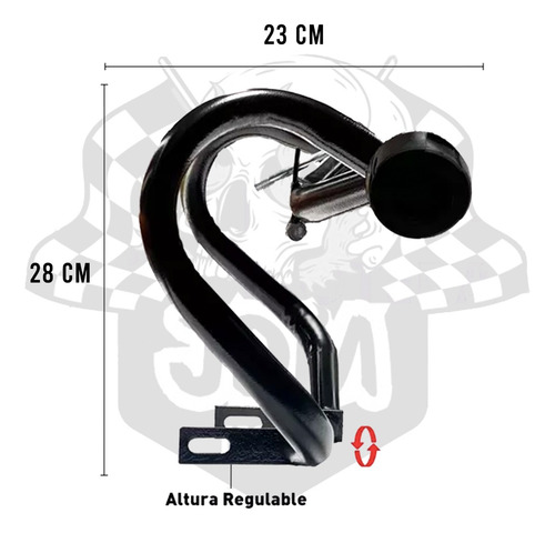 Slider Reforzado Mach Para Moto Hero Ignitor 125 Cc