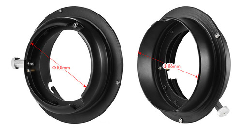 Anillo Adaptador De Montaje Elinchrom Andoer Mount Flash Fla