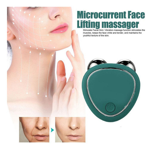 Mini Masajeador Facial De Microcorriente Lifting Y Reafirman