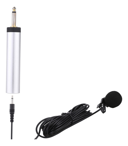 Micrófono Electret Con Cable Con Condensador De Solapa Para