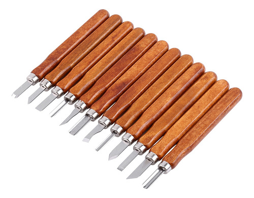 Juego De 12 Cuchillos Para Cortar Madera Carvers Para Tallar