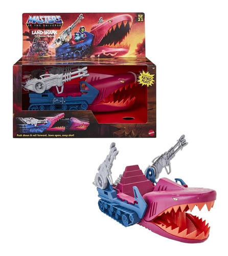 Masters Of The Universe Tiburón Terrestre Shark Skeletor