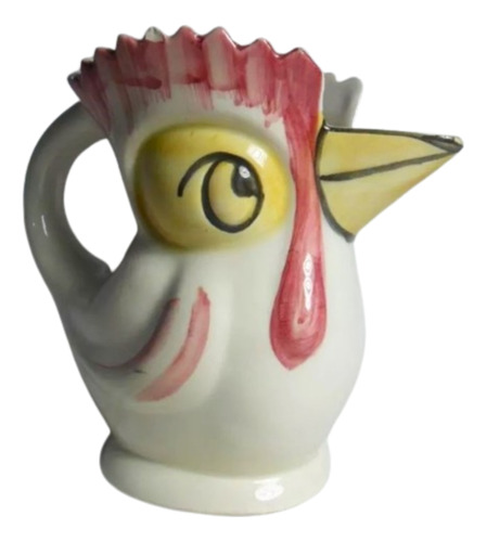 Antigua Jarra Vino Pajaro No Pinguino Ceramica Loza Retro