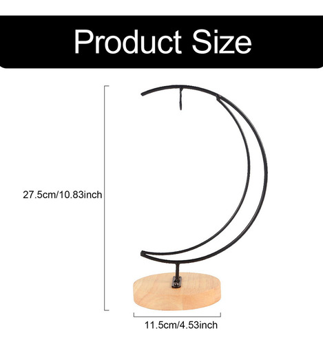 Soporte Para De Plátano, Base De Madera Rústica, Colgador