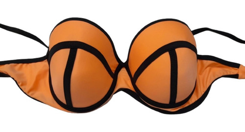 Imagen 1 de 4 de Bikini Malla Push Up Armado Lycra Modelo Neoprene Importada