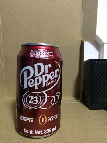 Lata  Dr Pepper Edicion Playoff Espn Coleccion Futbol Americ